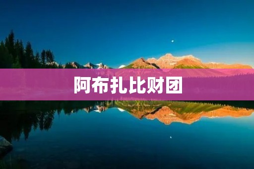 阿布扎比财团：掌控全球能源与金融资本