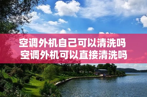 空调外机自己可以清洗吗 空调外机可以直接清洗吗 空调外机自己可以清洗吗 空调外机可以直接清洗吗