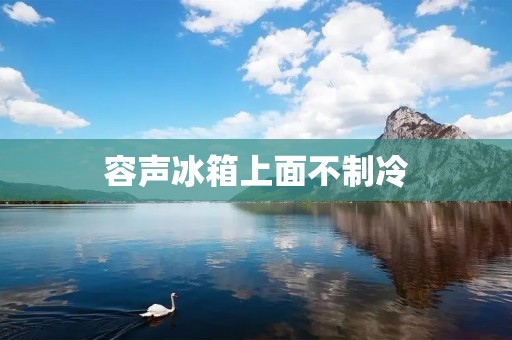容声冰箱上面不制冷：原因及解决方法