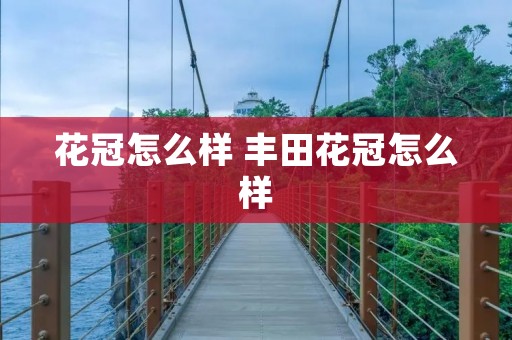 花冠怎么样 丰田花冠怎么样