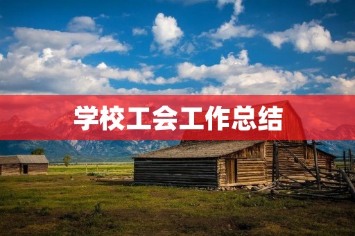 学校工会工作总结