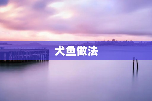 犬鱼做法：让你轻松享受美味的佳肴