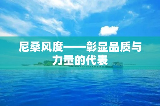 尼桑风度——彰显品质与力量的代表 尼桑风度——彰显品质与力量的代表