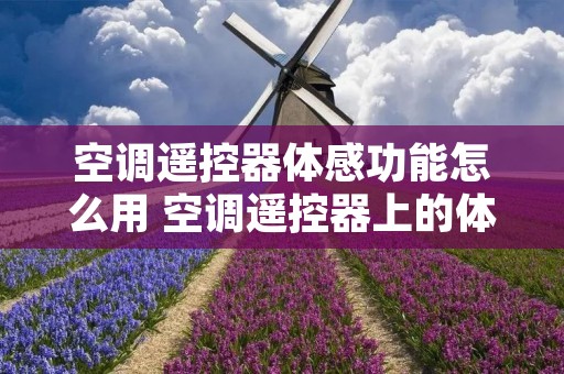 空调遥控器体感功能怎么用 空调遥控器上的体感有必要开吗 空调遥控器体感功能怎么用 空调遥控器上的体感有必要开吗