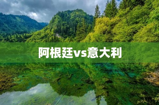 阿根廷vs意大利:一场足球盛宴