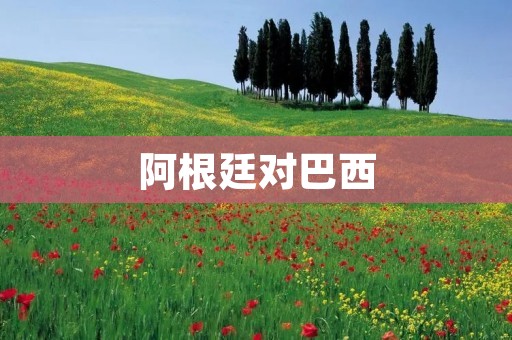 阿根廷对巴西:南美洲足坛的经典对决 阿根廷对巴西:南美洲足坛的经典对决