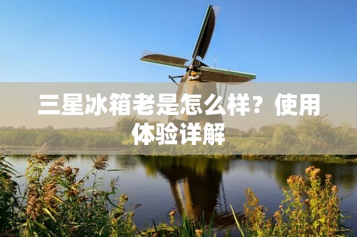 三星冰箱老是怎么样？使用体验详解