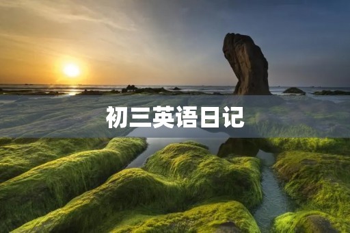 初三英语日记:我的周末计划 初三英语日记:我的周末计划
