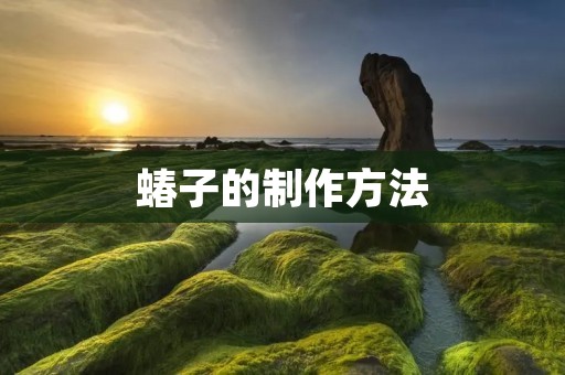 蝽子的制作方法 蝽子的制作方法