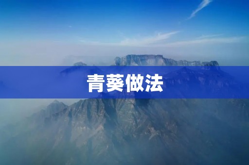 青葵做法:简单易学的美味佳肴 青葵做法:简单易学的美味佳肴