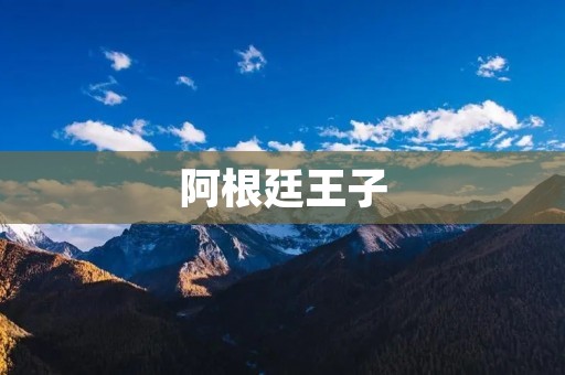 阿根廷王子:流浪者的归宿 阿根廷王子:流浪者的归宿