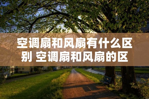 空调扇和风扇有什么区别 空调扇和风扇的区别