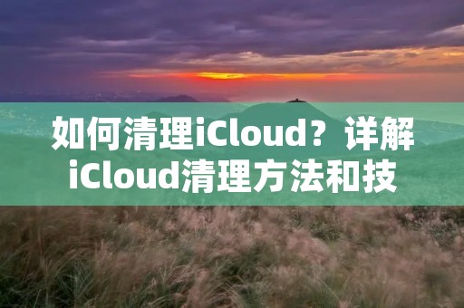 如何清理iCloud?详解iCloud清理方法和技巧