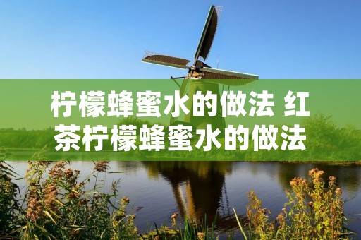 柠檬蜂蜜水的做法 红茶柠檬蜂蜜水的做法
