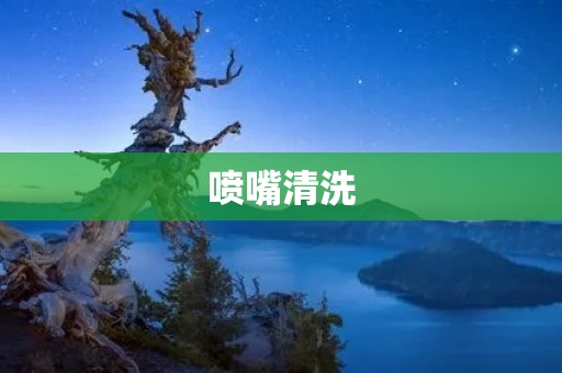 喷嘴清洗：让喷嘴焕然一新