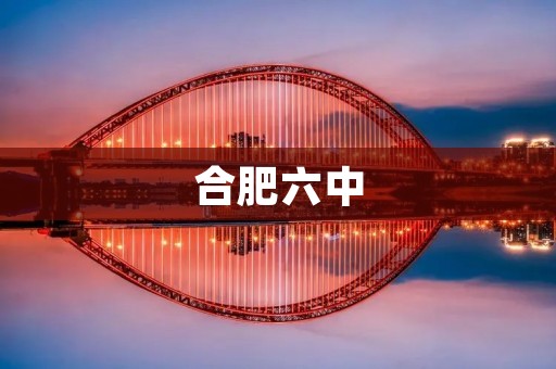 合肥六中:打造一流学府的不懈追求 合肥六中:打造一流学府的不懈追求