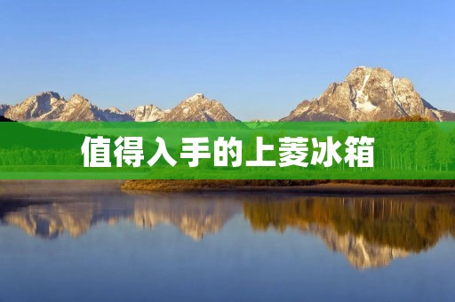 值得入手的上菱冰箱 值得入手的上菱冰箱