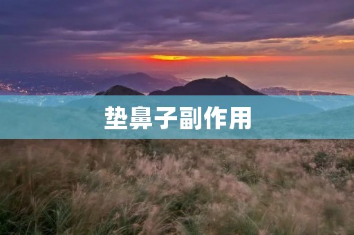 垫鼻子副作用:了解真相,避免风险 垫鼻子副作用:了解真相,避免风险