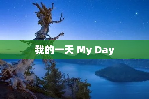 我的一天 My Day 我的一天 My Day