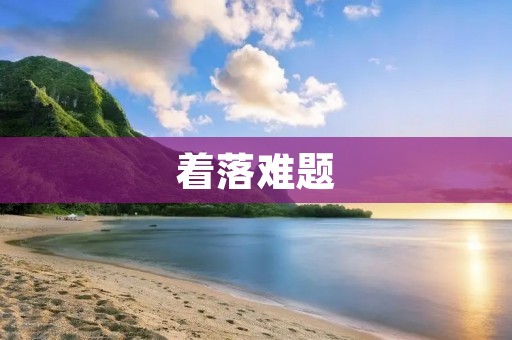 着落难题:如何应对职场变革
