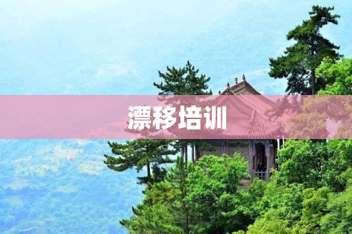 漂移培训:让你成为驾驶界的炫酷高手 漂移培训:让你成为驾驶界的炫酷高手