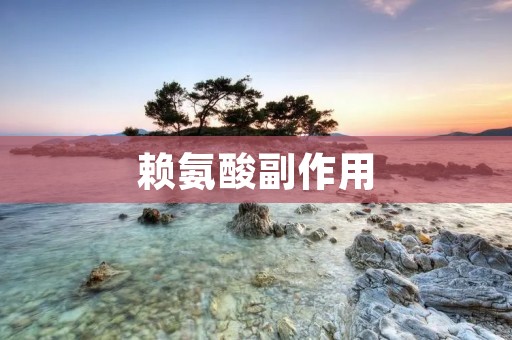 赖氨酸副作用：了解并避免