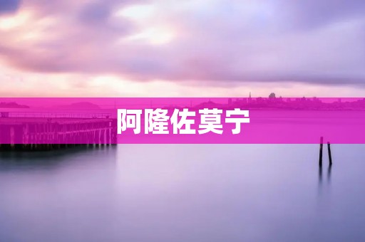 阿隆佐莫宁：F1赛车界的传奇