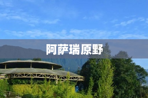 阿萨瑞原野:荒野中的绿洲 阿萨瑞原野:荒野中的绿洲