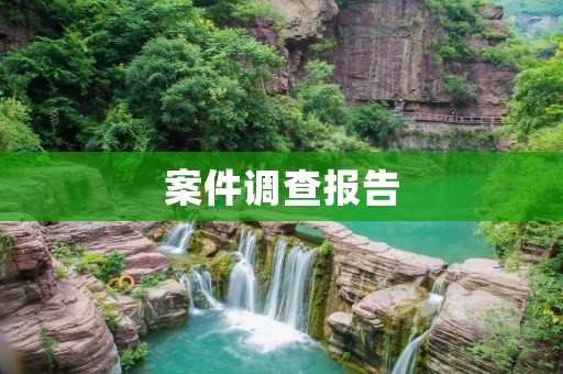 案件调查报告:一起涉嫌诈骗案的调查与分析