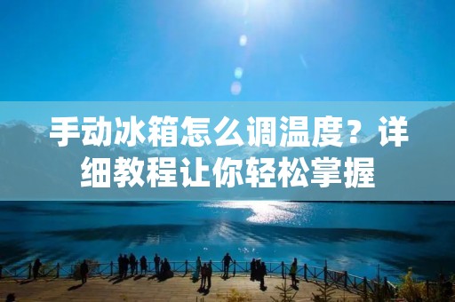 手动冰箱怎么调温度？详细教程让你轻松掌握