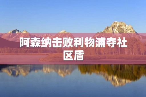 阿森纳击败利物浦夺社区盾