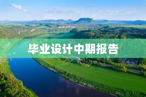 毕业设计中期报告:基于深度学习的图像识别算法研究