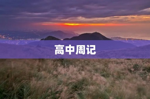 高中周记：不断前行的勇气