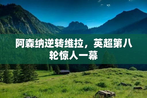 阿森纳逆转维拉，英超第八轮惊人一幕