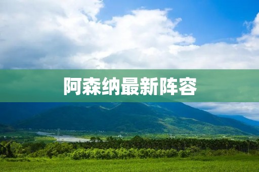 阿森纳最新阵容：艺术足球与青训并重的新征程
