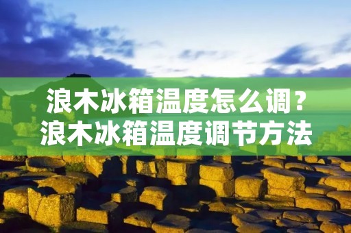 浪木冰箱温度怎么调？浪木冰箱温度调节方法详解