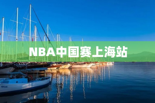 NBA中国赛上海站:NBA精神在中国落地生根 NBA中国赛上海站:NBA精神在中国落地生根