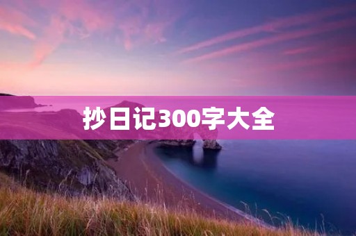 抄日记300字大全：窥探别人内心的不良行为