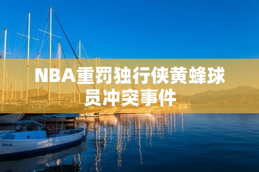 NBA重罚独行侠黄蜂球员冲突事件 NBA重罚独行侠黄蜂球员冲突事件