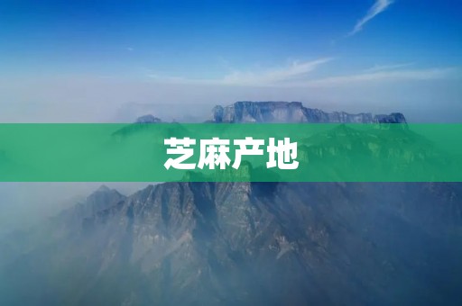 芝麻产地：探究芝麻的起源与分布