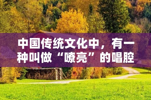 中国传统文化中，有一种叫做“嘹亮”的唱腔，它是一种高亢、豪放、激昂的歌唱形式，能够表达出人们内心深处的情感和思想。而在现代汉语中，“嘹亮”的拼音也被广泛使用，成为了一种用于描述声音的形容词。在本文中，我们将探讨“嘹亮”的拼音所代表的意义以及它在语言交流中的应用。