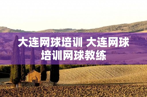 大连网球培训 大连网球培训网球教练