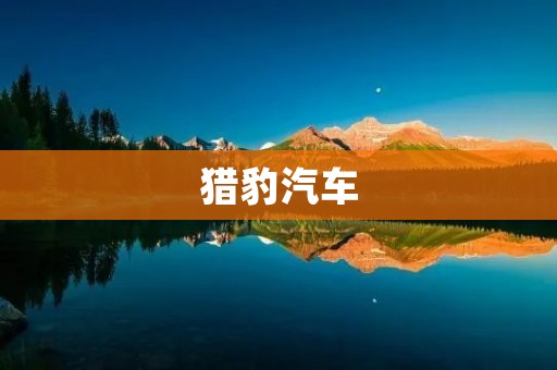 猎豹汽车:中国汽车制造业的领跑者 猎豹汽车:中国汽车制造业的领跑者