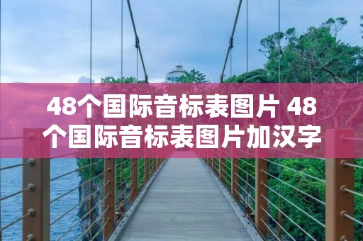 48个国际音标表图片 48个国际音标表图片加汉字 48个国际音标表图片 48个国际音标表图片加汉字