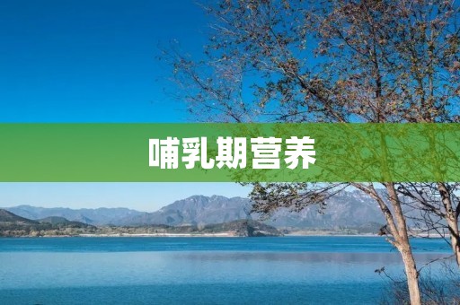 哺乳期营养:为宝宝带来更优质的母乳 哺乳期营养:为宝宝带来更优质的母乳