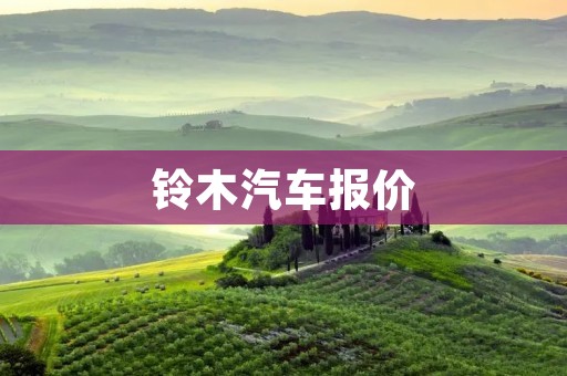 铃木汽车报价：性价比之王的选择