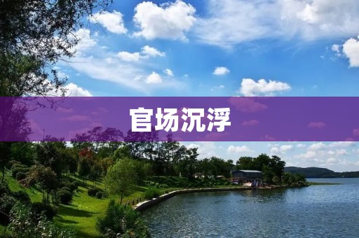 官场沉浮:权力与利益的角逐 官场沉浮:权力与利益的角逐