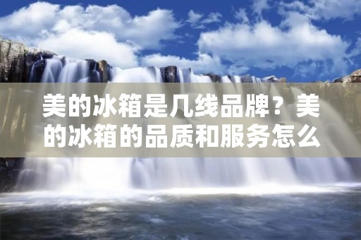 美的冰箱是几线品牌？美的冰箱的品质和服务怎么样？