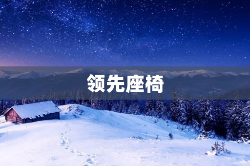 领先座椅：让您的驾驶体验更加舒适