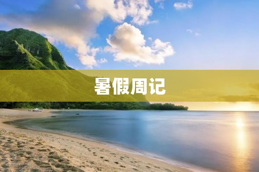 暑假周记：我的英语学习之旅